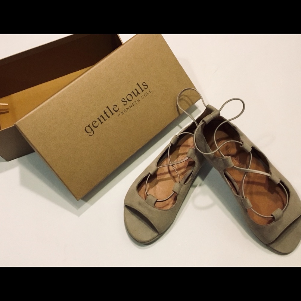 Gentle Souls Mushroom Lark Suede Ballet Flat - Picture 4 of 6
